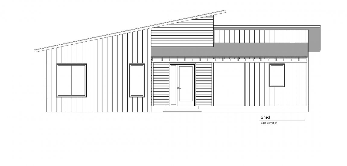 SHED East Branch Homes Kent Hicks Construction Co.